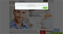 Desktop Screenshot of callmanagement.ie